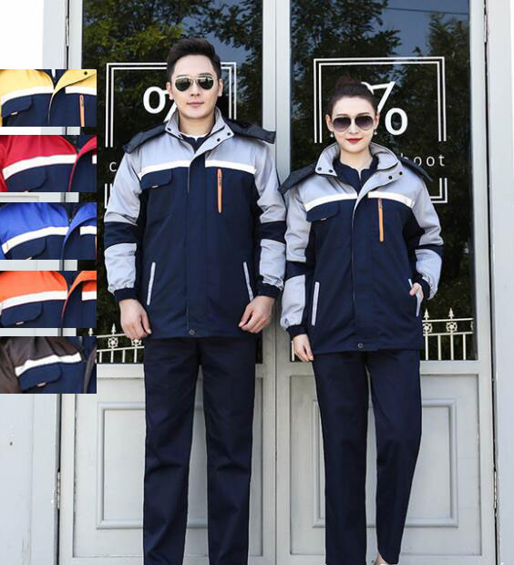 Rakuten - 綿入りコート 作業着 作業服 防寒服 マウンテンパーカー 冬ジャンパー ユニセックス 男女兼用 レディース メンズ 冬着 裏地外れる 作業用 アウトドア 農業 畑仕事 ガーデニング 仕事