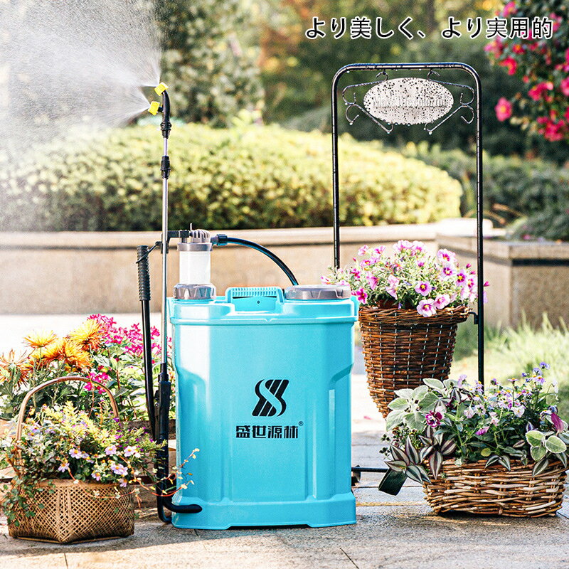 噴霧器 手動 除草剤 (背負い式 16L) ランドセルタイプ ポータブル噴霧器 除草剤 散...