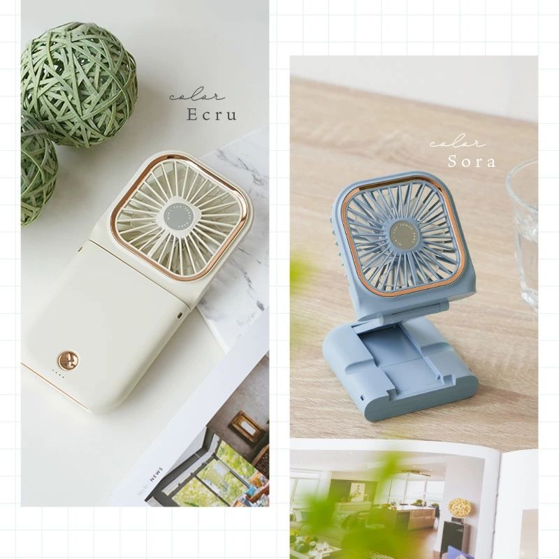＼5WAYの使い方?1台で5役／ 5way ハンディファン 首かけ 卓上扇風機 首掛け扇風機 小型扇風機 携帯扇風機 首かけ扇風機 扇風機 ネッククーラー 卓上 2024 スマホスタンド スタンド
