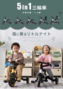 三輪車 折りたたみ三輪車 5in1 バランスバイク 一台四役 折り畳み 子供用三輪車 3輪 子供 キッズ 幼児 自転車 バイク ペダル付き ペダル脱着可能 コントロールバー付き かじとり 乗用玩具 手押し棒 軽量 誕生日