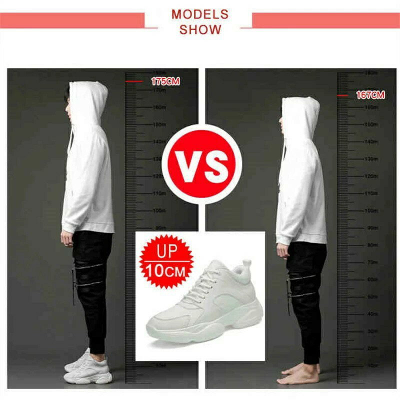 シークレットシューズ 6/8/10cmアップ シークレットスニーカー メンズ レディース スニーカー インヒールスニーカー 背が高くなる靴 身長アップ シューズ シークレットシューズ 10cm身長アップ