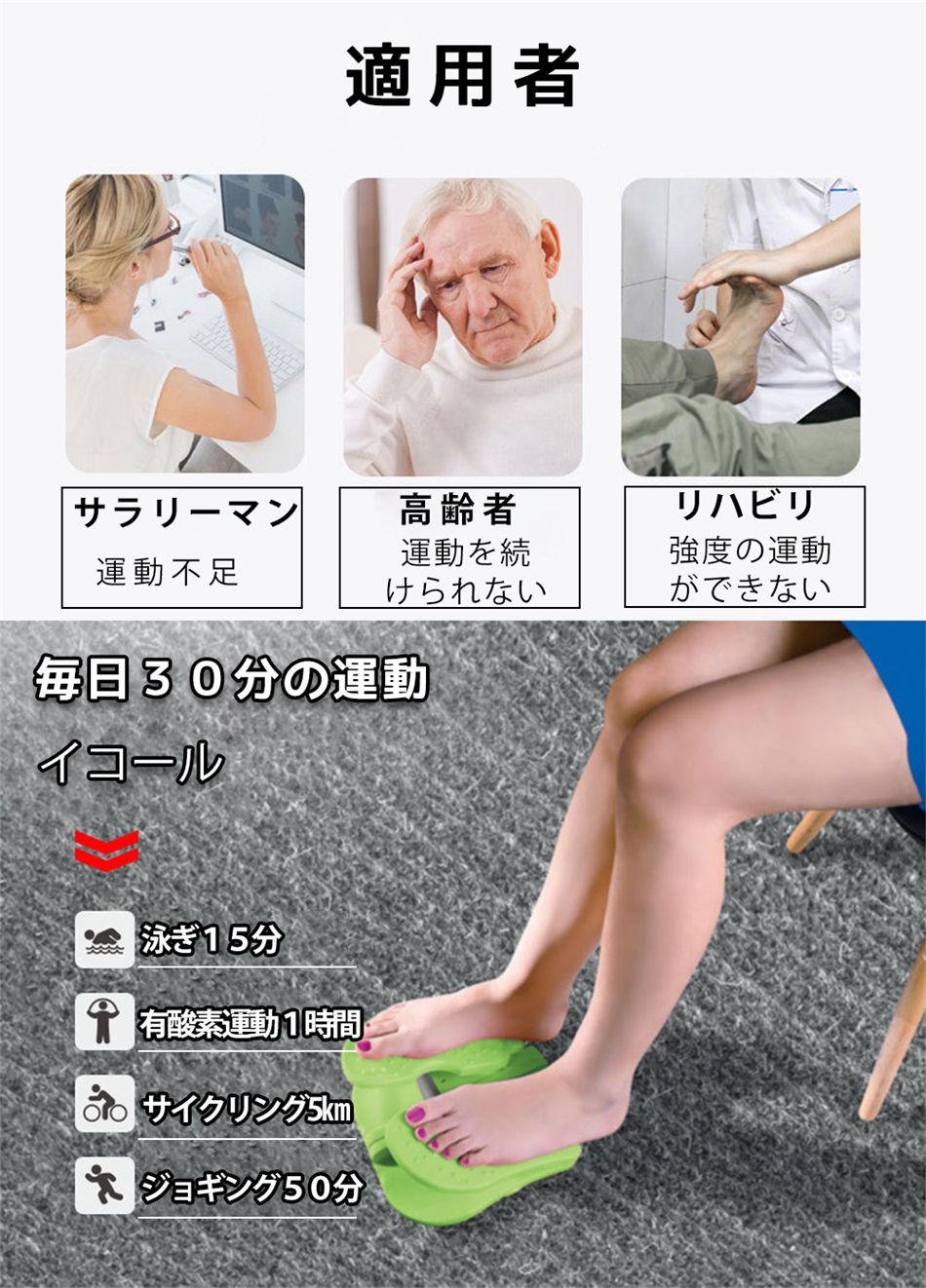 健康ステッパー ステッパー 高齢者 運動 器具 座った まま ツイストステッパー サ...