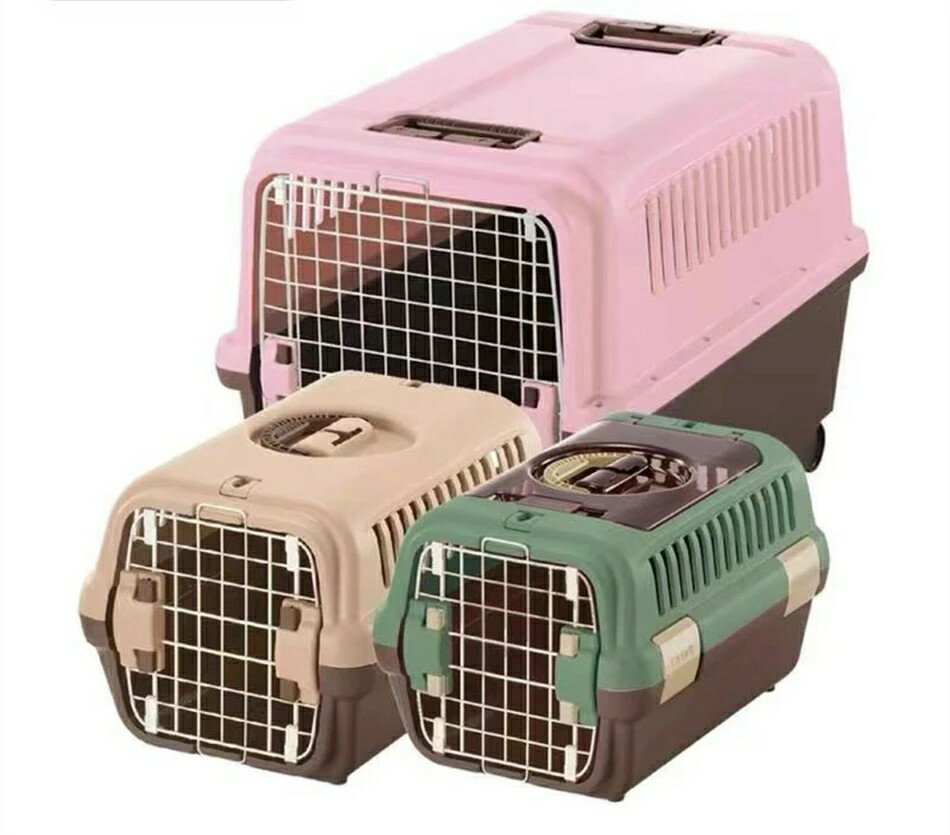 【送料無料】リッチェル キャンピングキャリーダブルドア 超小型犬・猫用 ダークブラウン Sサイズ