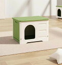 ペットハウス 猫ハウス キャットハウス 組み立てペットハウス キャットハウス おしゃれ 犬小屋 外猫ハウス 屋外 防水 耐重 通気性 防寒 雨よけ 防風 防雨 ...