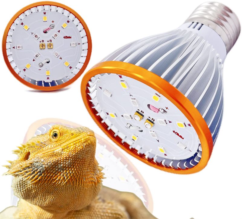 爬虫類 紫外線ライト ライト 高出力値 砂漠・サバンナ 爬虫類 ライト 防曇水