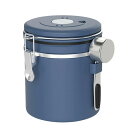 コーヒーキャニスターおしゃれコーヒー豆保存容器304ステンレス製コーヒー豆収納円筒型1500ML密封容器お得コーヒー缶防湿保存缶珈琲缶紅茶お茶茶筒お菓子糖香料日...