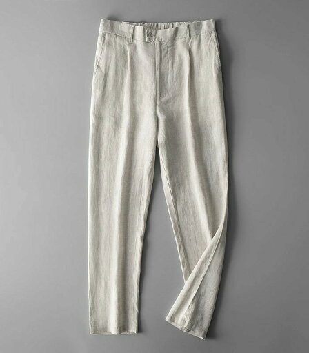 パンツ 亜麻100% 九分丈パンツ リネンパンツ メンズパンツ 麻パンツ カジュアルパンツ チノパン 薄手 9分 コットンリネン ワイドパンツ イージーパンツ ボトムス アンクルパンツ 快適 体型カバー ズボン 通気性 涼しい 春 夏 秋服 ナチュラル 部屋着 父の日ギフト プレゼント