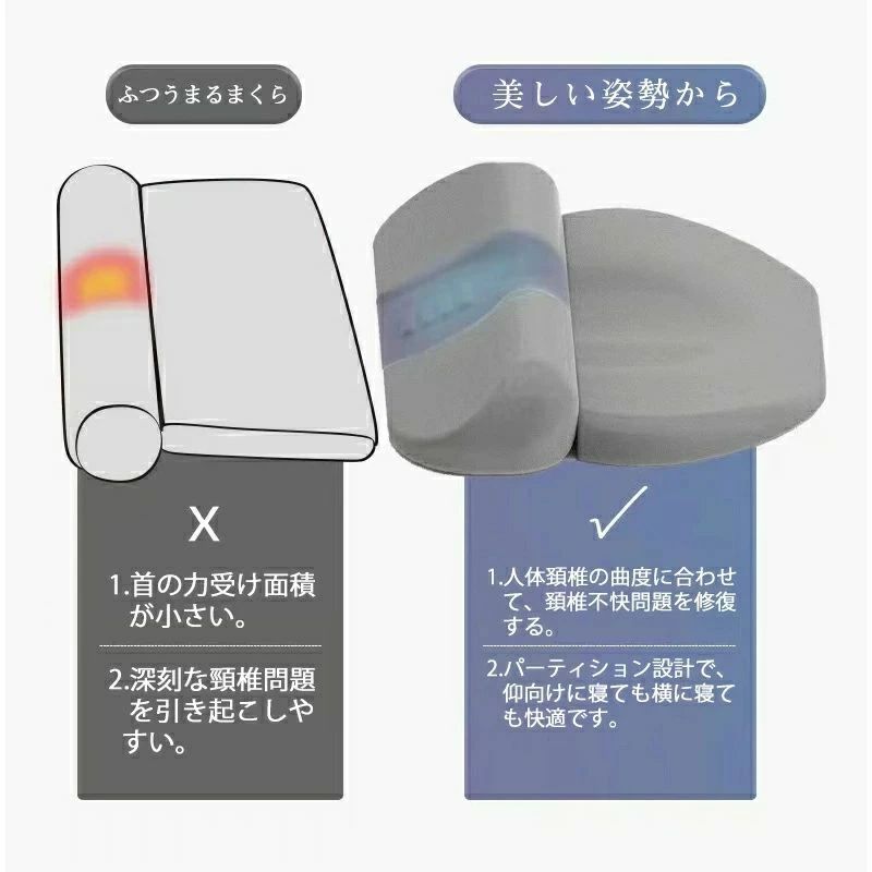 美姿勢まくら 低反発枕 低め 低い 横向き ピロー 低反発まくら 寝具 姿勢 寝姿勢 肩 首 巻き肩 ストレートネック 猫背 美姿勢 背中 ストレッチ プレゼント 実用的 洗濯可 洗える 送料無料 ギフト 2