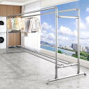 【楽天スーパーSALE】物干し台 屋外 室内 多機能 布団干し 倒れない 洗濯物干し 風に強い 大容量 省スペース 強化版 ベランダ 物干しラック ものほしざお ふとん除湿 梅雨対策 家庭用 室内干し
