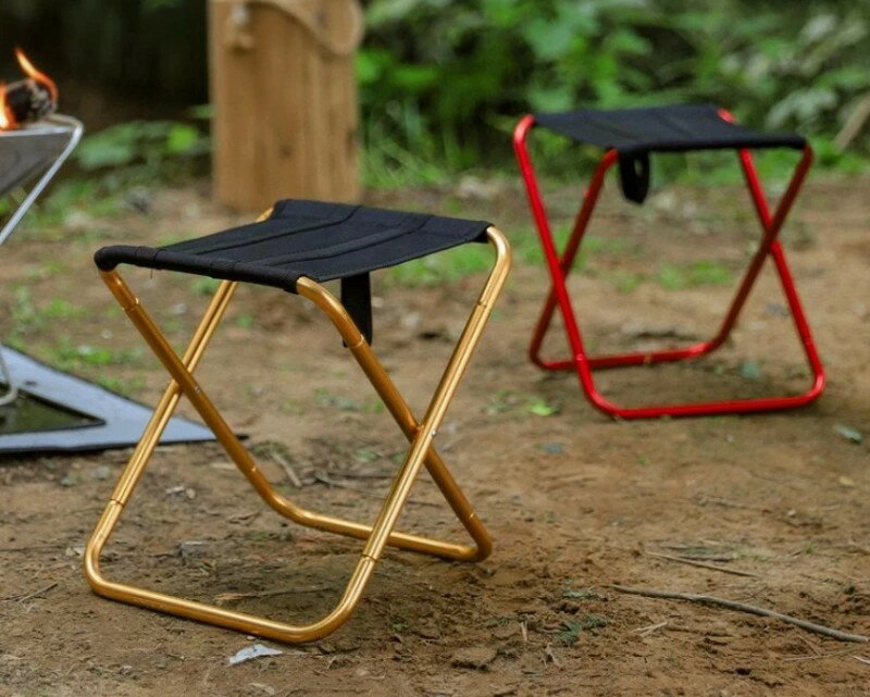 折りたたみ椅子 折り畳みチェア 収納袋付き 軽量 工具不要 コンパクト アウトドア キャンプ 野外