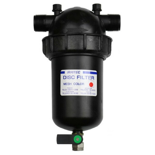 イリテック1"　25mm ディスクフィルター（使用水圧Max 1.0MPa）FA-1311