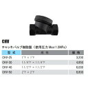 チャッキバルブ樹脂製（使用圧力Max:1.0MPa）CHV-50 2"F × 2"F