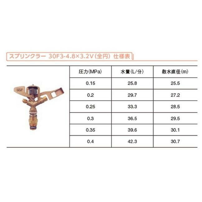 三脚式スプリンクラーNPハイサニーホースセット　50H-050　1本立　50φ　50cm　　17...