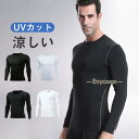 ラッシュガード メンズ ジャージ スポーツウェア 日焼け防止 UVカット 軽量 ゴルフウェア 水着 フィットネス 吸水速乾 冷感 薄手 長袖