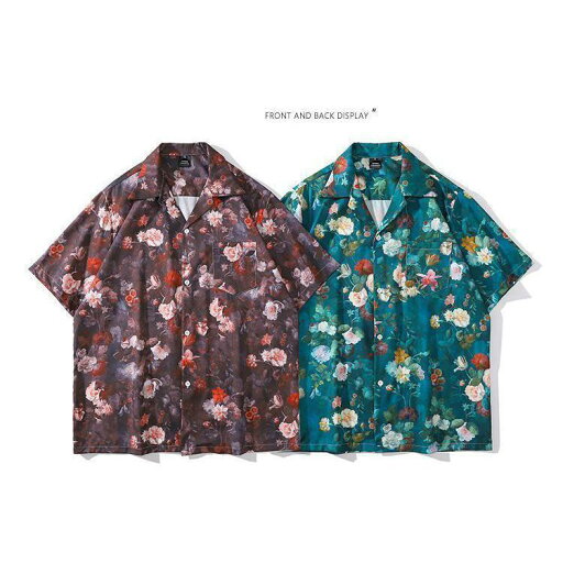 アロハシャツ 花柄 総柄 レディース メンズ シャツ ブラウス 半袖 前開き トップス ゆったり アロハ ハワイ シャツ ビーチ 夏 おしゃれ アロハシャツ 花柄 総柄 レディース メンズ シャツ ブラウス 半袖 前開き トップス ゆったり アロハ ハワイ シャツ ビーチ 夏 おしゃれ
