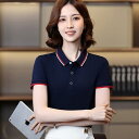 レディース ポロシャツ poloシャツ レディースTシャツ 春夏 半袖 シャツ トップス インナー カジュアル 吸汗 速乾 シンプル