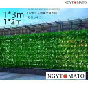 グリーンフェンス ガーデンフェンス 1m×2m 1×3m 目隠しフェンス グリーンカーテン リーフラティス おしゃれ フェンス 窓 日よけ 柵 塀