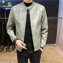メンズ革ジャン 秋冬 レザー おしゃれ 合わせやすい ライダース バイクウェア シングル 防寒防風 お兄系