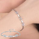 ブレスレット アクセサリー レディース 女性 婦人 大人 ビジュー 花 フラワー シンプル おしゃれ かわいい 上品 ギフト プレゼント