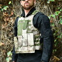 タクティカルベスト サバゲー ミリタリーベスト チェストリグ ボディアーマー 軽量 コスプレ プレートキャリア マガジンポーチ 多収納 装備品 特殊部隊