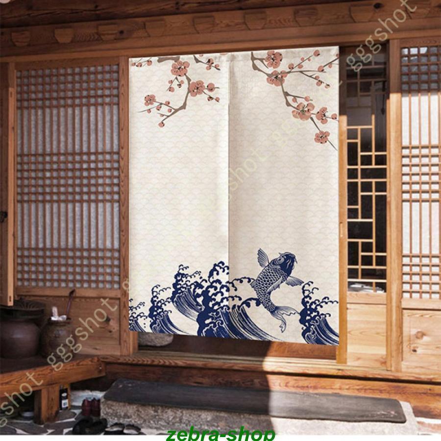 北欧 のれん 和風 布 寝室 リビング 間仕切りカーテン キッチン 玄関 ドアカーテン 目隠し のれん 暖簾..