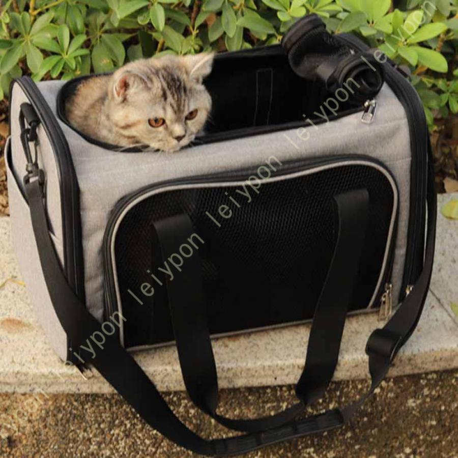 キャリーバッグ ペット 猫 犬 うさぎ 手提げ 通気性 臭気がない 引っ掻き傷に強い 車載 小動物 お出か..