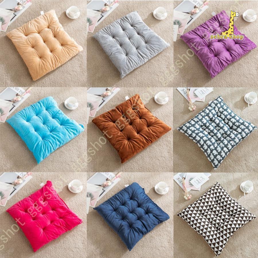 座布団 椅子用 低反発 ダイニングチェア用クッション 紐付き セット シートクッション おしゃれな座布団 背もたれクッション 背中クッション 体圧分散