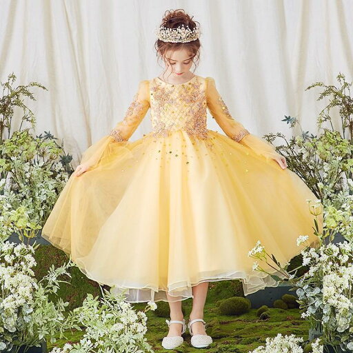 子供ドレス ピアノ発表会 ドレス 長袖 結婚式 パーティー ワンピース フォーマル キッズ ジュニア 女の子 ロング 女児 フラワーガール 演奏会 子供ドレス ピアノ発表会 ドレス 長袖 結婚式 パーティー ワンピース フォーマル キッズ ジュニア 女の子 ロング 女児 フラワーガール 演奏会