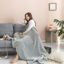 ニットブランケット 毛布 チェック柄 シンプル 編み ニット ひざ掛け 大判 あったかい ソファー毛布 もこもこ オフィス用 ルーム用 秋 冬 新作