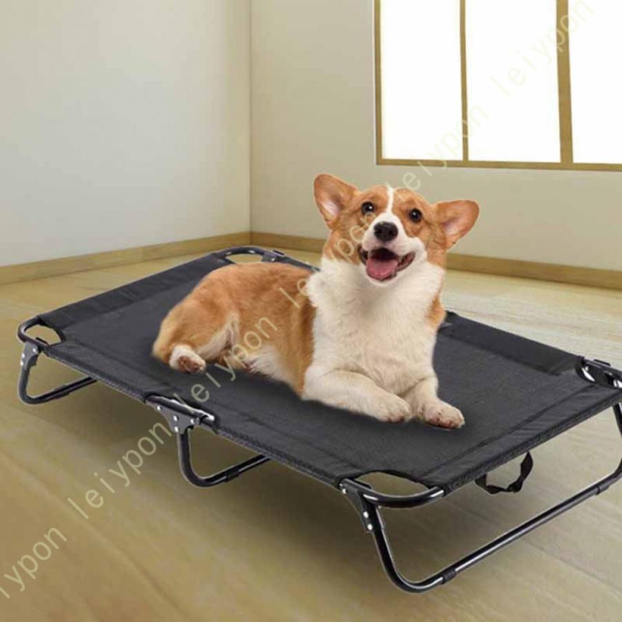 ペットベッド 洗える 夏用 犬用ベッド ドッグコット ペットベッド 脚付き 犬用 コット キャンプベッド ..