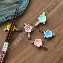 箸置き 梅 5点 陶器製 おしゃれ かわいい 夏 はしおき アクセサリー 玄関におく置き物 面白い 梅花の置物 インテリア装飾 オブジェ キッチン装飾品 ミニチ...