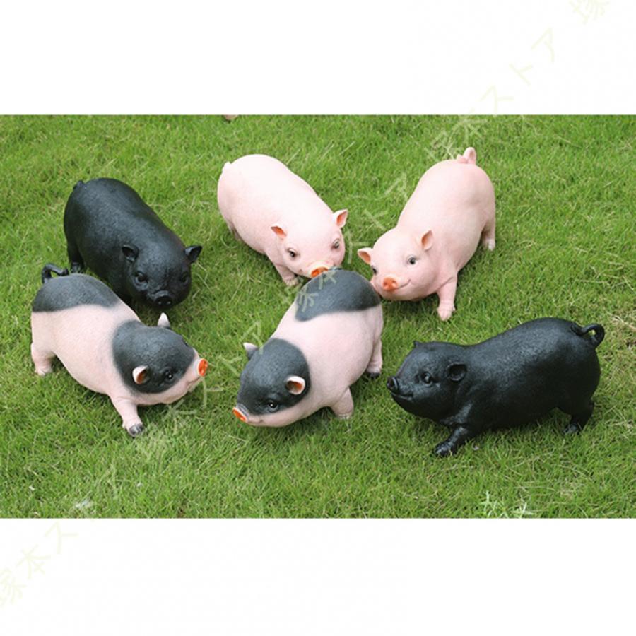 ぶた 置物 置き物 雑貨 豚 ブタ pig アニマル ピッグ インテリアオブジェ かわいい レトロ雑貨 ブタさ..