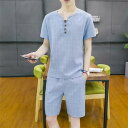 メンズ 夏用 上下セット 2点セット Tシャツ パンツ ジャージ 男子用 スポーツウェア セットアップ 運動 カジュアル 吸汗 速乾 通気