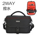 バッグ 一眼レフ ケース メンズ レディース 2WAY ショルダー ブラック バック 一眼レフバッグ 撥水