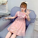 子供服 ワンピース 女の子 夏服 韓国子供服 半袖ワンピース 子供ドレス キッズ ジュニア ベビー服 お姫様 誕生日 七五三 おしゃれ 可愛い 新品 160 1...