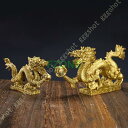 金龍 銅製 招財 風水 風水置物 龍 龍の置物 風水グッズ 龍の置物 インテリア お守り応接室 玄関 フロント ロビー 金運アップ 運気アップ 風水アイテム