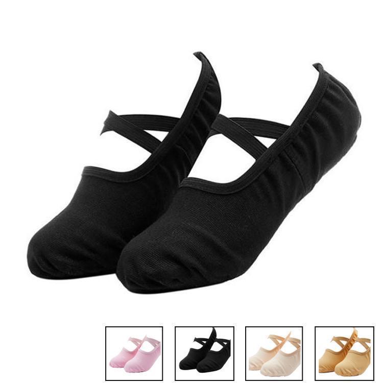 バレエシューズ キッズ　女の子　ジュニア　ダンス初心者 バレエ用品　軽い シンプル 切り替えシューズ..