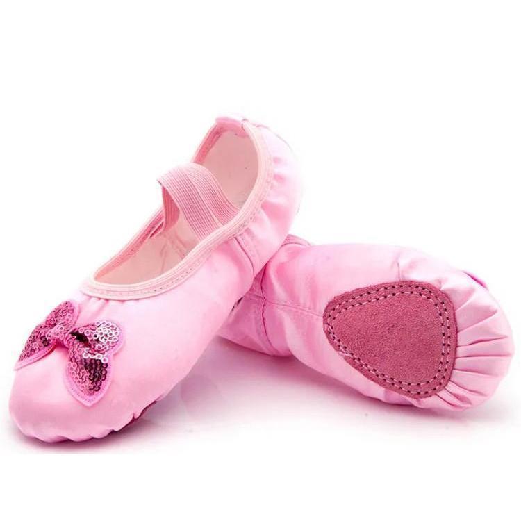 バレエシューズ キッズ　女の子　ジュニア　ダンス初心者 バレエ用品　切り替えシューズ　体操　ダンス..