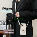 スマホショルダー ストラップ スマホケース iPhone14 ケース 財布 カード収納 肩掛け 編み上げ iphone13 アイフォンケース 韓国