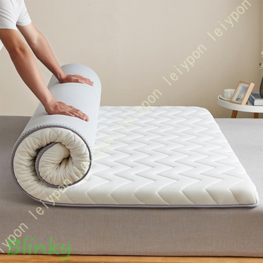 敷布団 敷き布団 ダブル 軽い 軽量 高反発 折りたたみ 三つ折り 布団 ふとん 厚い ダブルサイズ 防ダニ..