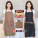 エプロン 保育士 おしゃれ ワンピース かぶるだけ メンズ ドレス h型 カフェ 大きいサイズ 防水 ロング丈 レディース 北欧