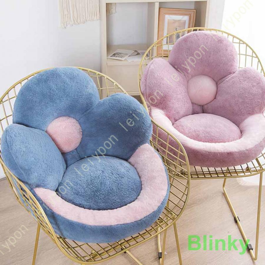 花型 クッション 厚い 床用 ざぶとん 花柄 座り心地いい 座布団 無地 シートクッション 瞑想 仏壇用 フ..