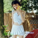 チェック柄 ボリューム 小胸バンドゥビキニ 夏 温泉 韓国風 スイムウェア ママ水着 セパレート 水着 40代 ビキニ水着レディース ビキニ2点セット