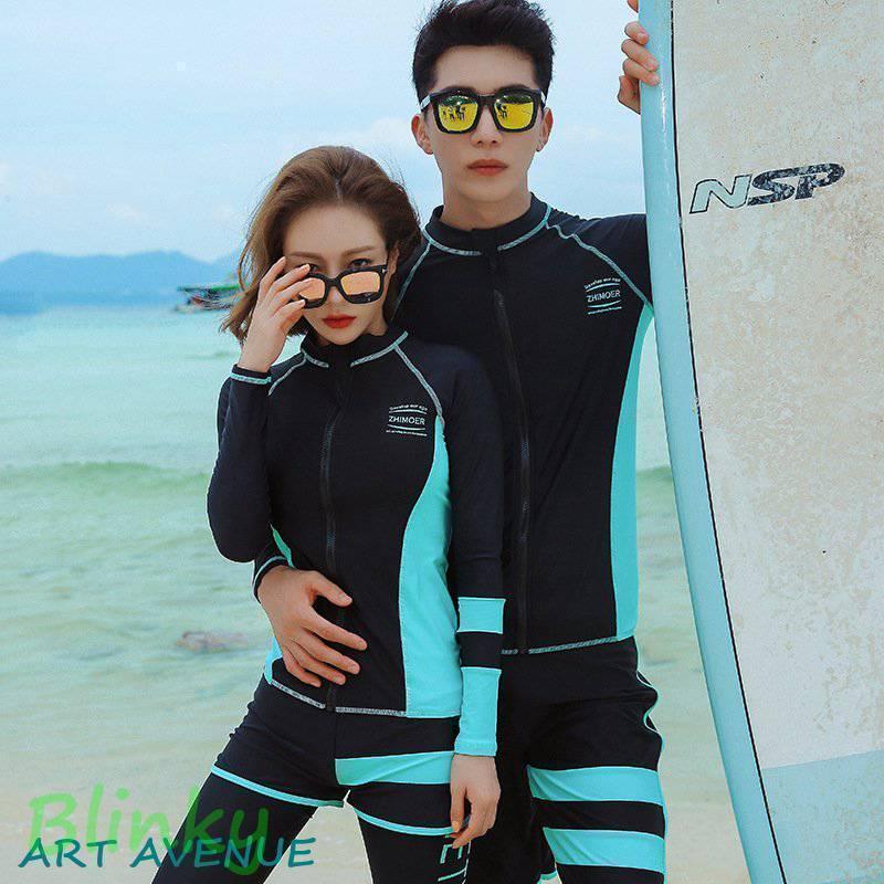 レディース 体型カバー 上下セット 水着 ラッシュガード ペアルック ラッシュガード メンズ 長袖 おす..