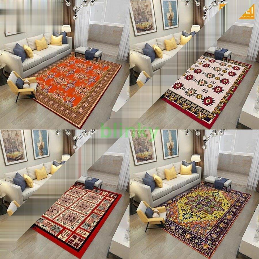 北欧 ラグマットじゅうたん 約 1畳 2畳 3畳 用 ボヘミア風 ヨーロピアン ラグ アンティークカーペットモロッカン柄 ラグ ペルシャ絨毯 柄 ベルギー キリム柄