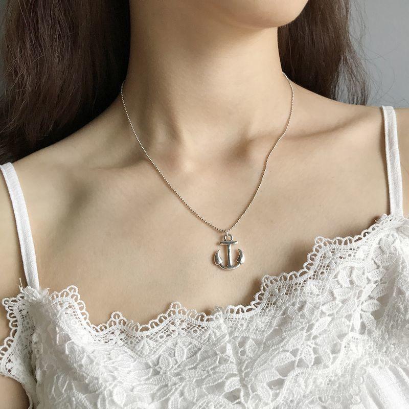 ネックレス レディース イカリ ボールチェーン アクセサリー 小物 おしゃれ かわいい プレゼント 誕生..