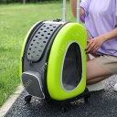 犬猫用 ペットリュック キャスター付き 猫バッグ 犬バッグ 猫 小型犬 ペットキャリーケース 大きめ ペットキャリー ハード 猫キャリーバッグ 犬キャリーバッグ