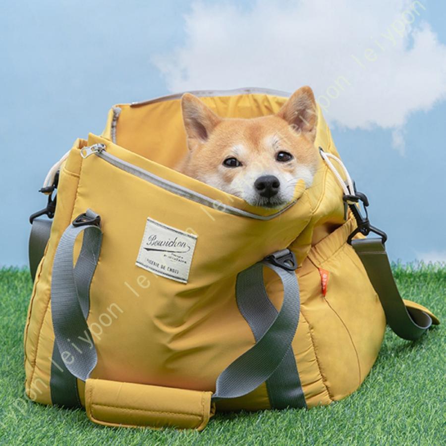 ペットキャリーバック 猫 小型犬 キャリー ペット用 3KG以内 おしゃれ 手持ち 肩がけ 通気性 大容量 小..