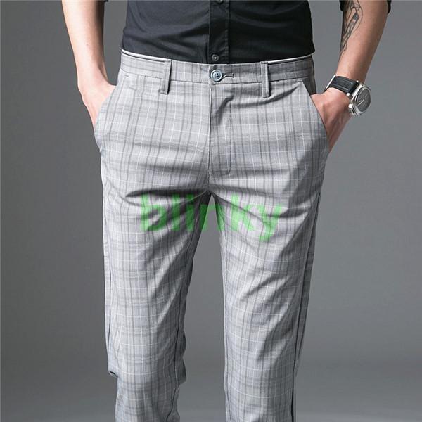 上品 スラックス メンズ ロングパンツ チノパン スリム ストレッチ チェック柄 カジュアル パンツ ビジネス フォーマル 通勤 ?士 父の日 彼氏