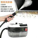 キッチ 窓掃除 消毒剤対応 ダニ駆除 除菌 消毒 105℃ 6段階調整 110V 2500W 1L 小型 ハンディ 高温掃除機 蒸気洗浄機 高圧 高温(2)
